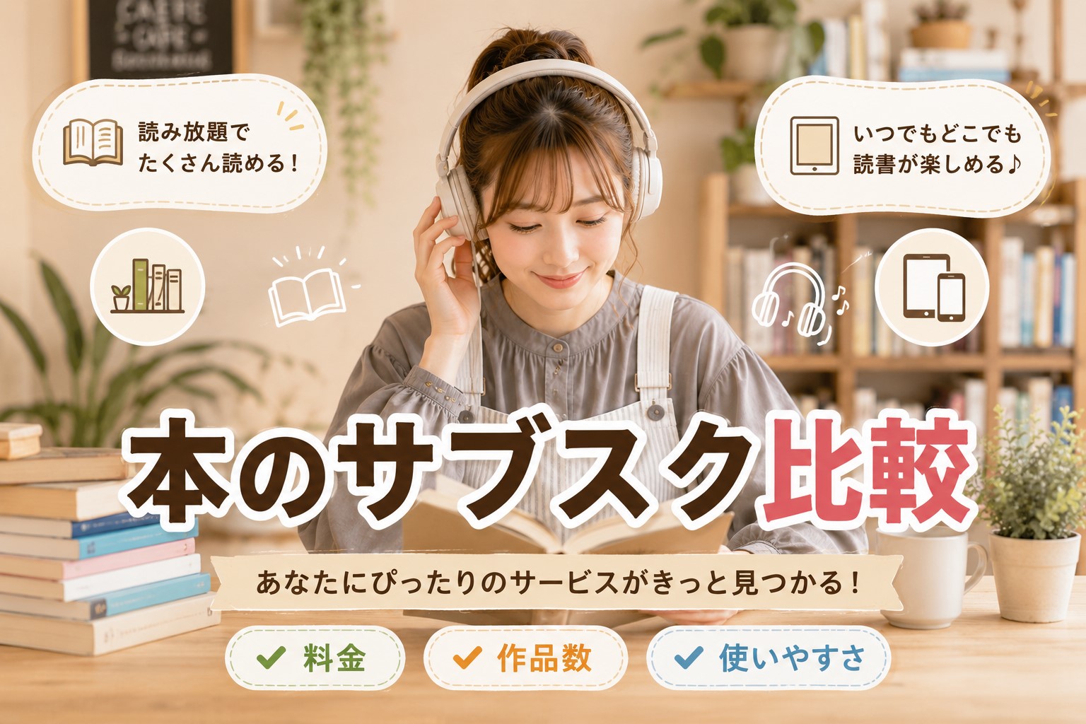 本のサブスク比較