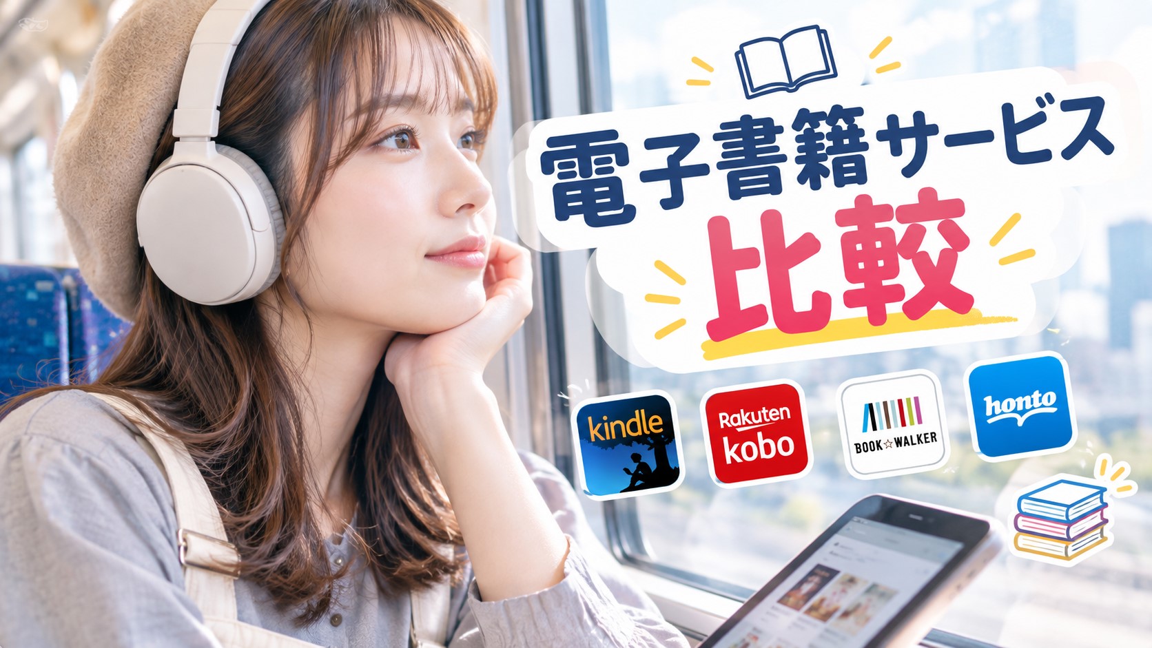 電子書籍サービス比較