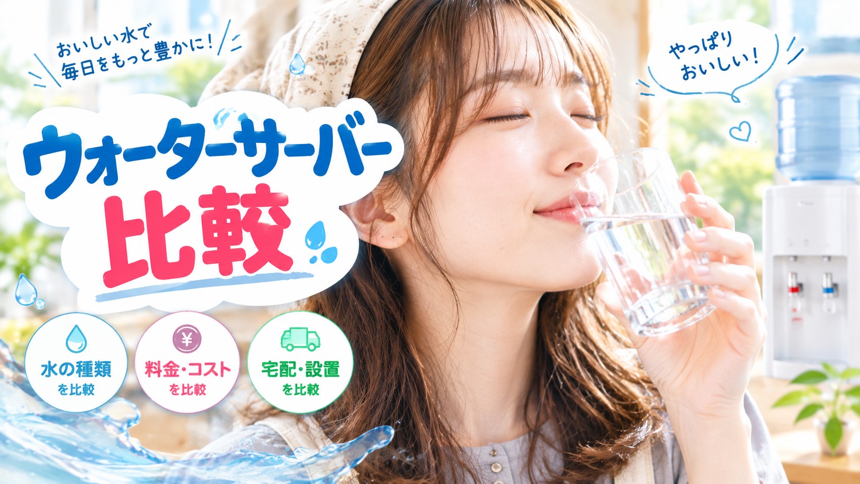 ウォーターサーバー比較