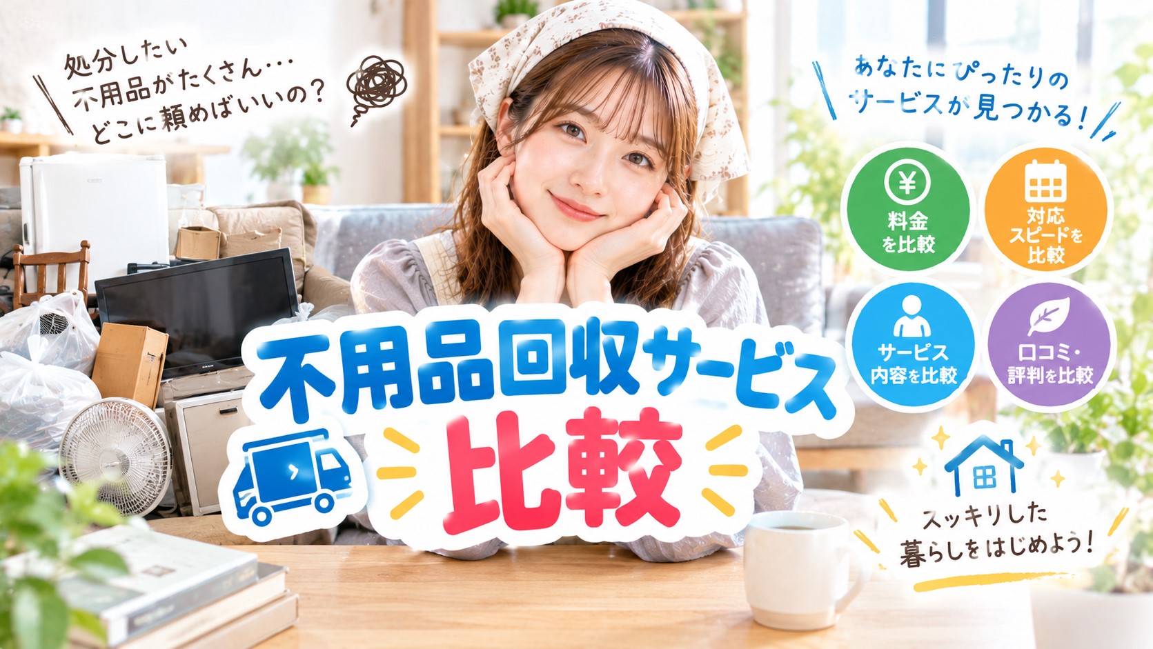 不用品回収サービス比較