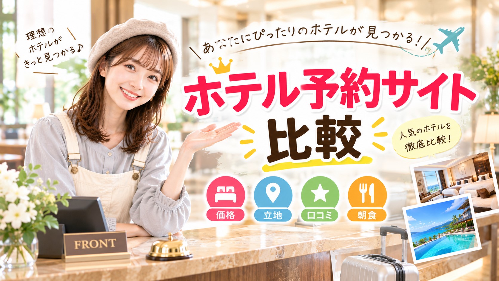 ホテル予約サイト比較